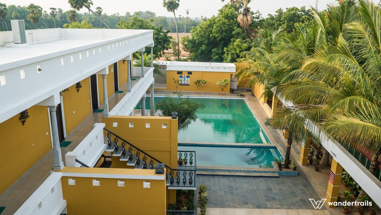 Poppys Olive De' Villa Auroville Buitenkant foto